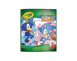 CRAYOLA SONIC Värvimis- ja kleepimisraamat - Image 2