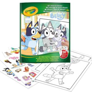 CRAYOLA BLUEY Värvimis- ja kleepimisraamat - Image 2