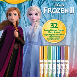 CRAYOLA Frozen 2 Värvimis- ja tegevusraamat