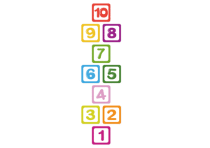 Põrandakleebised numbritega 1–10 - Image 3