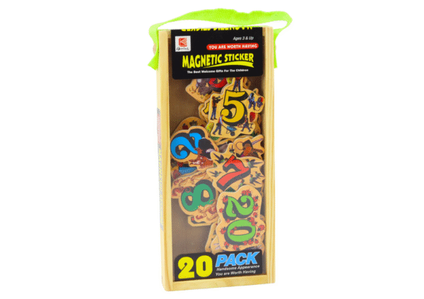 Puidust magnetid Numbrid 20 tk